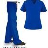 Bravo solid set 6 pocket half sleeve (top 3 pocket with 1 pencil pocket bravo with bottom 2 pocket bootcut)