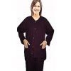 Scrub Jacket 2 pocket solid unisex full sleeve without rib