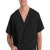 Scrub set 5 pocket solid unisex cargo with pencil pocket top half sleeve(2 pkt top, 2 pkt pant) 1 cargo pkt 1 back pkt