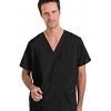 Stretchable Scrub set 5 pocket solid unisex cargo with pencil pocket top half sleeve (2 pkt top, 2 pkt pant) 1 cargo pkt 1 back pkt in 35% Cotton 63% Polyester 2% Spandex