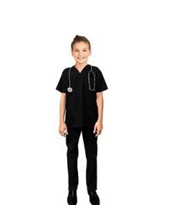 Children's scrub set 3 pocket half sleeve (top 2 pocket with bottom 1 pocket)